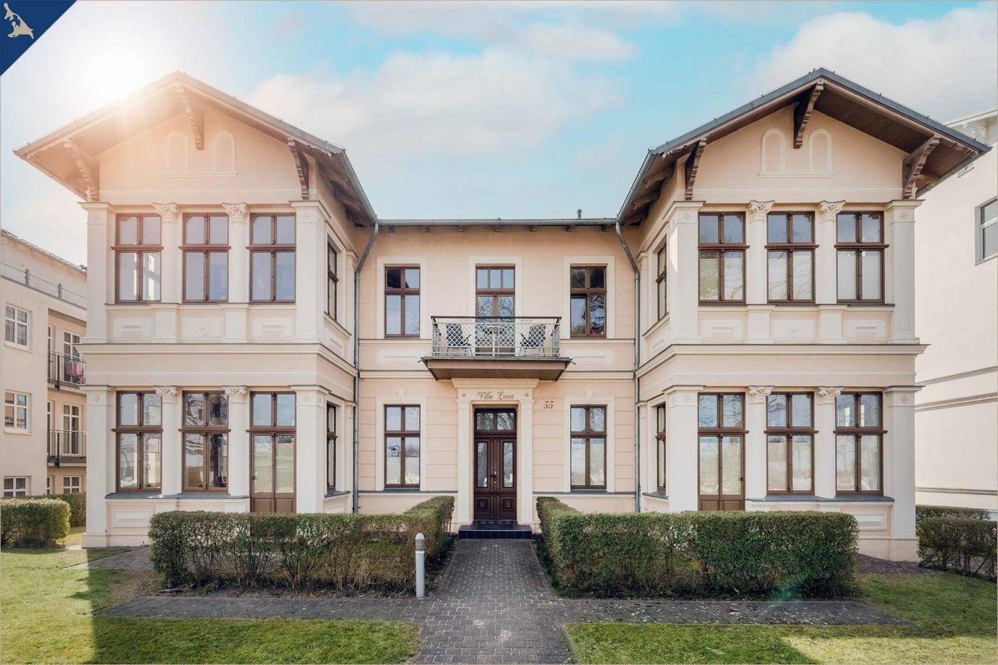 Villa Luna Ferienwohnung Achterdeck Heringsdorf  Kültér fotó